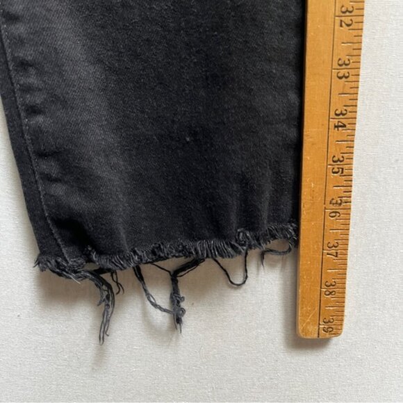 Triarchy high waisted Black Distressed Women's Jeans Sz 28 - Picture 10 of 11